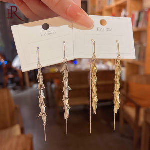 Frascati New Fashion Long Tassels Contracted Drop Earrings Elegant Metal Modelling Women Trend Dangle Earrings Jewelry Gift