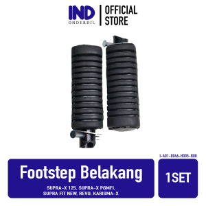 IND Onderdil Footstep Belakang Supra 125 PGMFI Fit New & Revo & Karisma Fotstep Foot Step Bustep Pijakan Injekan Barstep Bar