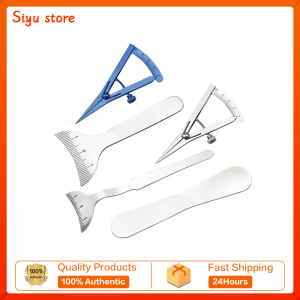 1pcs Eyelid Plates Double Eyelid Measuring Device Positioning Measuring Ruler Stainless Titanium Beauty tools
