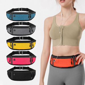 Yoomee Sports Waist Bag Reflective Strip Fitness Mobile Phone Bag Pocket Waterproof Invisible Running Belt Bag Outdoor Fitness Bag