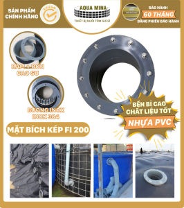 [HCM]Mặt bích nhựa Luppe Fi 200