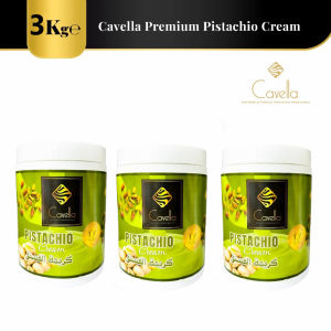 Premium Cavella Pistachio Cream 1Kg | Natural Nut Spread for Cake Ice Cream Topping & Home Baking Use 100% Natural