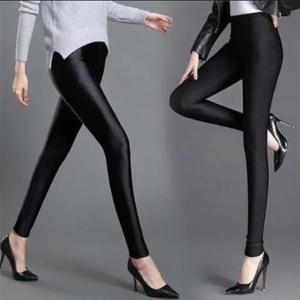 Thin section was thin shiny pants leggings women wear one overall pants on the foot
