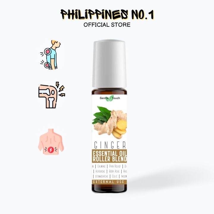[Philippines no1] Ginger and Ginseng Aromatherapy Oil Roller Blends