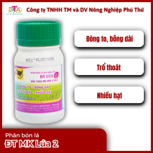 Phân bón NPK Sinh Học Đầu Trâu MK-Lúa 2 (2-10-3) chai 100ml