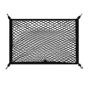 Car Luggage Fixed Net Bag/Double-Layer Elastic Storage Flat Net Hook /Car Trunk Net Storage Bag/Double Layer Elastic Storage Flat Net Bag/Hook-Type Car Storage Net Bag