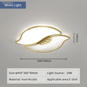 Bedroom Ceiling Lamp Light Luxury Nordic Ceiling Light