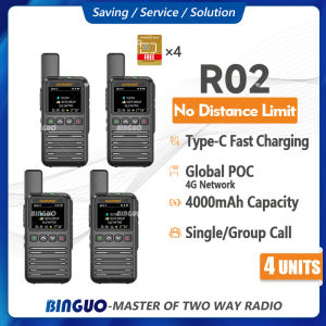 OKARADIO R02 Global POC Radio National 6000KM No Distance Limit Walkie Talkie 5G Network Phone Management Two Way Radio