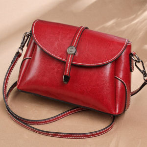 Womens Bag 2026 Spring womens handbag European and American style small leather crossbody bag Female Simple crossbody handbag Bag
