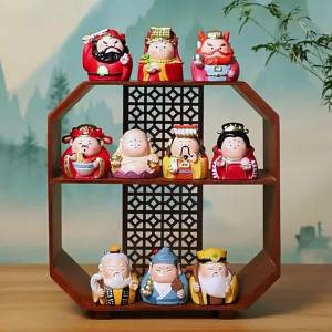 Fortune God Resin Figurine Mazu Office Desk Stress Relief Decoration Small Figurine Ancient Style Handicraft Gift [ Free Shipping ]