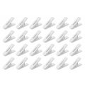 CHDHALTD 24PCS Chống gió Kẹp phơi đồ Đa Năng Nhựa Kẹp giữ chăn Phụ kiện cài áo lót Làm dày Kẹp quần áo Sử dụng máy giặt. 