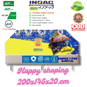 Kasur Busa Inoac no 3 tebal 20 cm EOQ D20 Ukuran 200 X 145 X 20 CM Garansi 10 Tahun inoac original