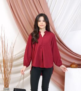 YohenShop Blouse Wanita Lengan Panjang / Atasan Wanita / Blouse Livia