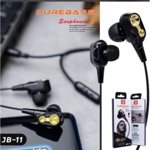 HEADSET PROMO ! HANDSFREE JB11 ORIGINAL MEGA BASS COCOK BUAT SEMUA TYPE HP EARPHONE MURAH