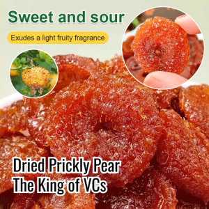 Dried Prickly Pear✨the King of VC Sweet and sour dried prickly pear fruit Snacks Dried fruit preserv