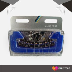 1 pcs Lampu LED Bak Samping 24Volt Universal Truk Fuso Tronton Bis Running - Model C