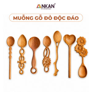 Muỗng Gỗ Đồ Độc Đáo - Dụng Cụ Ăn Cơm An Toàn - Phụ Kiện Decor Chụp Ảnh Quà Tặng