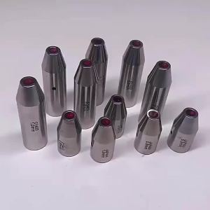 Hanson8 EDM Electrode Drill Guide 12mm x 42mm Ruby Electrode Guide EDM Drilling Parts 0.2-3.0mm  1PC 5Y6Z3