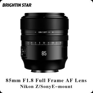 Brightin Star 85mm F1.8 Camera Lens Large Aperture Full Frame Autofocus Custom Mirrorless Camera Lens For Sony E Nikon Z Mount