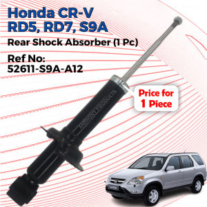Honda CRV RD5 RD7 CR-V S9A Rear Shock Absorber Left (Kiri) / Right (Kanan) 52611-S9A-A12