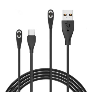 Magnetic Connection USB Charger Cable Power Adapter for OpenSwim S710 Bone Conduction Headphones Intelligent Ear Devices