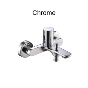 Rubine Bologna BO 3161 CH Bath Mixer Tap (Rose Gold/Chrome/Black)