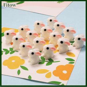 Fitow Abstract Bunny White Cartoon Beads Handmade Material Jewelry Accessories Making Necklace Bracelet