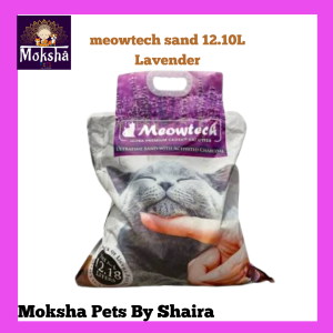 MEOWTECH Ultra Premium Cat Litter Sand | Bentonite| Fast Clumping | Odor Control 12.10L