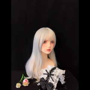 Cosplay Headdress with Delicate Lace and Ribbon Bowknot Cosplay Headband Elegant Headpiece for Sweet Maid Girls