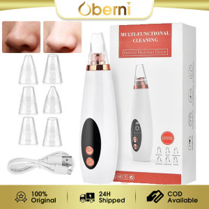 Oberni Alat Penyedot Pembersih Komedo Blackhead Pemanas Listrik Wajah Jerawat Pori Cleaner