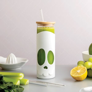 OTOTO Bonesy - Tumbler with 2 Straws