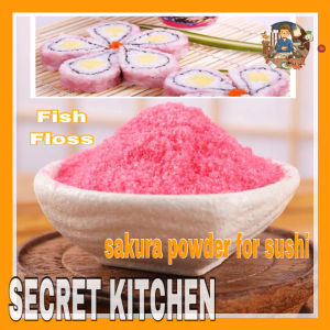 [SMFF] SAKURA POWDER FISH FLOSS FOR SUSHI CAKE DESSERT ORIGINAL MATERIAL FROM JAPAN