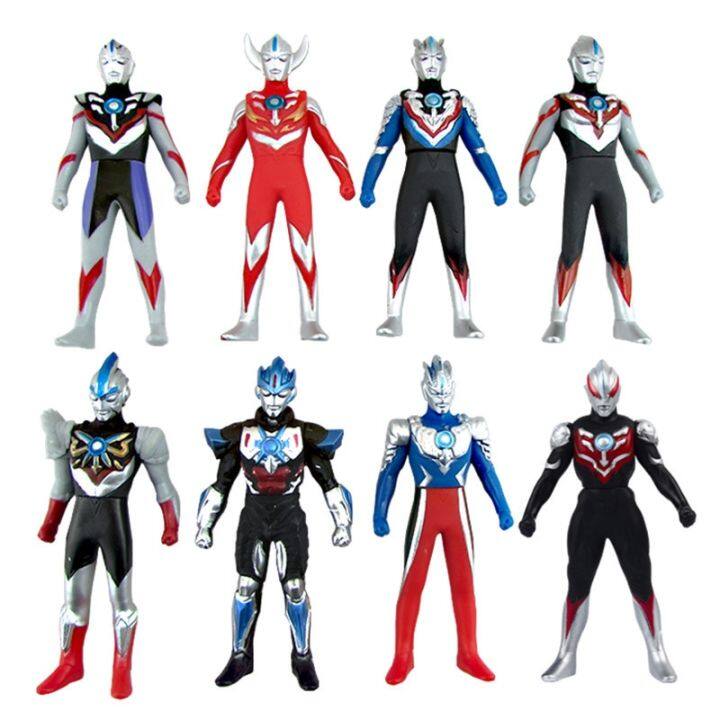 13cm Ultraman Geed Belial Zero Soft glue toys Orb joints move children ...