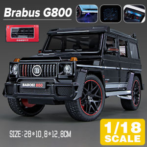 LEO 1:18 Brabus G800 Diecast Model Car Alloy Cars Toys Collection Gift For Kids Boy Girl
