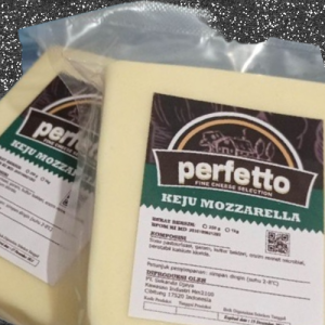 Keju Mozarella Perfetto 250 gram Asli Murah Enak Lumer Halal Chesee