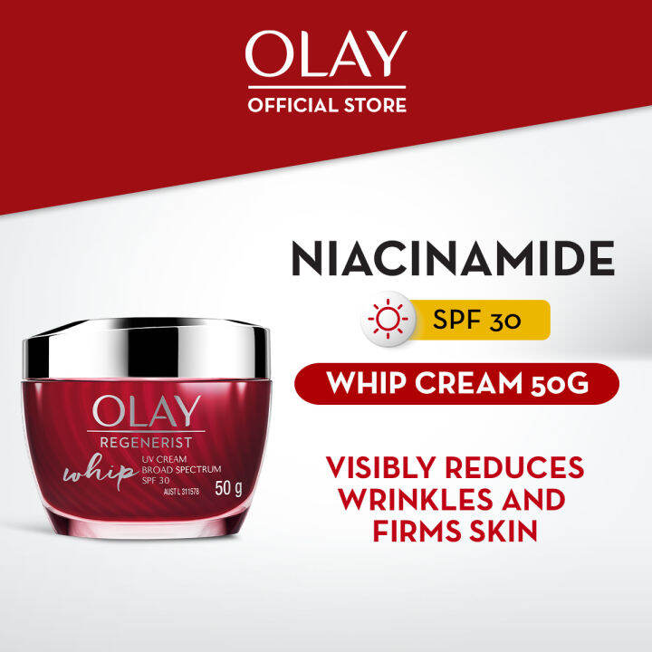 Olay Regenerist Whip Niacinamide Anti Aging Uv Protection Spf Cream