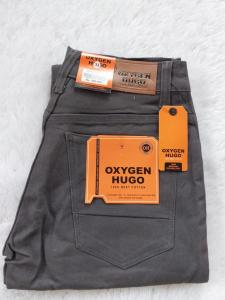 celana panjang pria bahan kanvas premium-oxygen hugo ori-slimfit-regularfiit-promo lebaran-naomi-celana panjang pria