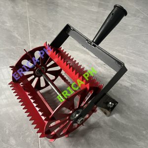 Weeding Wheel Cultivator Weeding Head Push Hoe Manual Garden Weeding Tool Lawn Mower