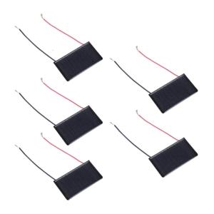Small Solar Cell 68x36mm Crystallines Silicon 5V Compact Renewable for Charging & Outdoor Activity Solar Energy Gadget
