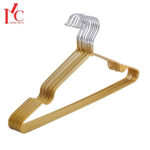 10pcs/lot Hangers Non-Slip Stainless Steel Hook Hanger Coat Hanger COD Wooden hanger for clothes high grade A high quality hanger for adults 10PCS/lot Hanger Stainless Steel Drying Hanger Strong Cloth Hangers Slip Resistant Clothes Hanger Coat Hanger