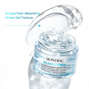 SKINTIFIC 5% PANTHENOL ACNE CALMING WATER GEL [ 45 G ] PELEMBAB WAJAH MOISTURIZER KRIM ECTOIN 5X CERAMIDE