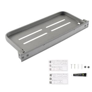 Rvs nội thất nhôm Kệ treo tường thiết kế gập xuống cung cấp tùy chọn lưu trữ hiệu quả nhà bếp và tổ chức không gian sống
