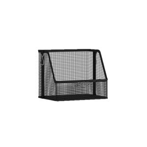 BETTERFORM Lưới nhựa Giỏ treo đựng đồ Có thể tháo rời Có thể xếp chồng lên nhau. Giỏ treo quần áo Đa năng Mở phía trước Giá treo lưới đa năng Tủ quần áo phòng tắm ký túc xá.