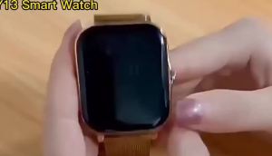 Smart Watch 1.81" Upgraded Full Touchscreen Smart Watch for Android iPhones with MonitorMultiple Sports Fitness Tracker (Black)