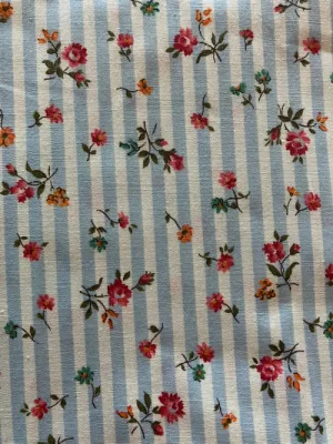 Japanese 100% cotton fabric 50cm by 110cm Floral design suitable for all sewing projects