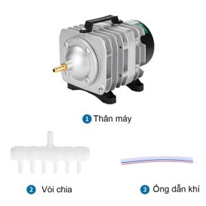 Máy Bơm Oxy Hailea ACO-328 (60W) – Máy Sủi Khí Công Nghiệp Công Suất Lớn Siêu Bền