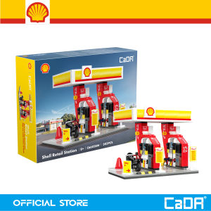 CaDA Shell Retail Station Brick Building Mechanical Master DIY Blocks Toy Set C66028W