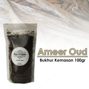 Buhur 100gr Bukhur Maghribi Ameer Oud Black Oud Dupa Bukhur Arab