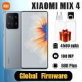 Xiaomi MIX 4มือถือ,มาร์ทโฟน MI NFC 8 + 256 120W Wireless50W Qualcomm Snapdragon 888Plus 98% ใหม่ที่ใช้. 