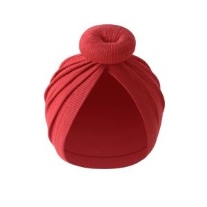 Bé bông mũ dạng khăn quấn đàn hồi nắp ca-pô Mũ Headgear với mềm thắt nút Bun thiết kế cho trẻ sơ sinh Cô Gái 0 đến 6 tháng